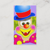 Carte De Visite Clown (Dos)