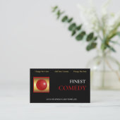 Carte De Visite Clown à nez rouge (Debout devant)