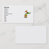 Carte De Visite Clown de rodéo (Devant / Derrière)