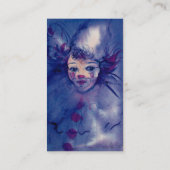 CARTE DE VISITE CLOWN EN VIOLET (Dos)