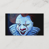 Carte De Visite Clown:Malveillant (Dos)
