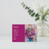 CARTE DE VISITE CLOWN MUSICAL (Debout devant)