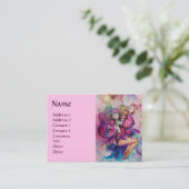 CARTE DE VISITE CLOWN MUSICAL (Debout devant)
