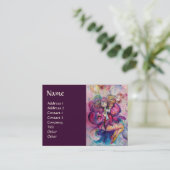 CARTE DE VISITE CLOWN MUSICAL (Debout devant)