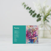 CARTE DE VISITE CLOWN MUSICAL (Debout devant)