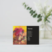 CARTE DE VISITE CLOWN PINKY (Debout devant)