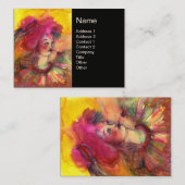 CARTE DE VISITE CLOWN PINKY (Devant / Derrière)