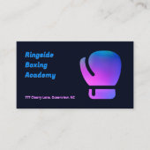 Carte De Visite Club Coach Boxe (Devant)