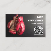 Carte De Visite Club de boxe (Devant)