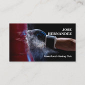Carte De Visite Club de boxe (Devant)