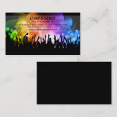 Carte De Visite Club de nuit DJ (Devant / Derrière)