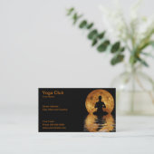 Carte De Visite club de yoga (Debout devant)