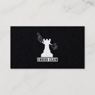 Carte De Visite Club d'échecs