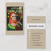 Carte De Visite club vert de piment (Devant / Derrière)