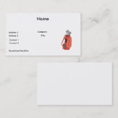 Carte De Visite clubs de golf (Devant / Derrière)