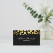 Carte De Visite Cluster d'or | Lux Shimmer (Debout devant)