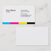 CARTE DE VISITE CMYK_STRIPES (Devant / Derrière)