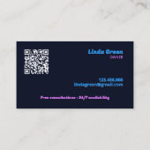 Carte De Visite CNA Nursing QR (Dos)