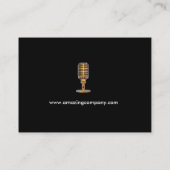 Carte De Visite Co-fondateur et professionnel simples de logo de (Dos)