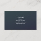 Carte De Visite Coach de Bowling (Dos)