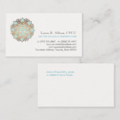 Carte De Visite Coach de vie et médecine intégrative (Devant / Derrière)