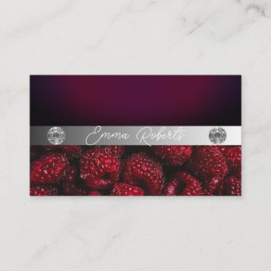 Carte de visite Coach Diamant Rose Marbre Argent