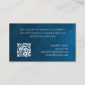 Carte De Visite Coach en écriture (Dos)