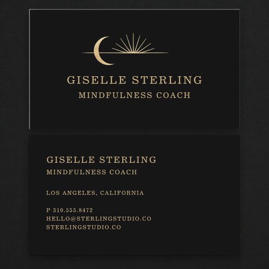 Carte De Visite Coach en pleine conscience