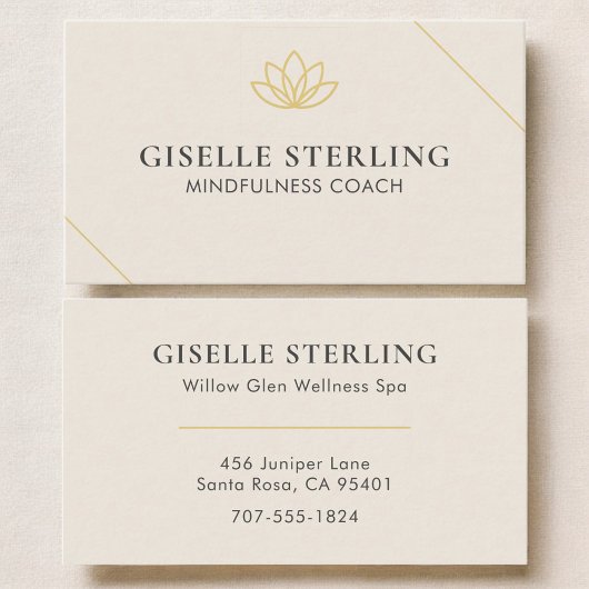 Carte De Visite Coach en pleine conscience