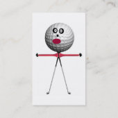 Carte De Visite Coach golf (Dos)