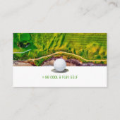 Carte De Visite Coach golf | Cours d'instructeur professionnel de  (Dos)