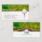 Carte De Visite Coach golf | Cours d'instructeur professionnel de  (Devant / Derrière)