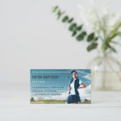 Carte De Visite Coach golf | Cours d'instructeur professionnel de  (Debout devant)