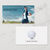 Carte De Visite Coach golf | Cours d'instructeur professionnel de  (Devant / Derrière)