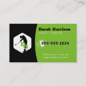 Carte De Visite Coach golf | Leçons de pratique de formateur (Devant)