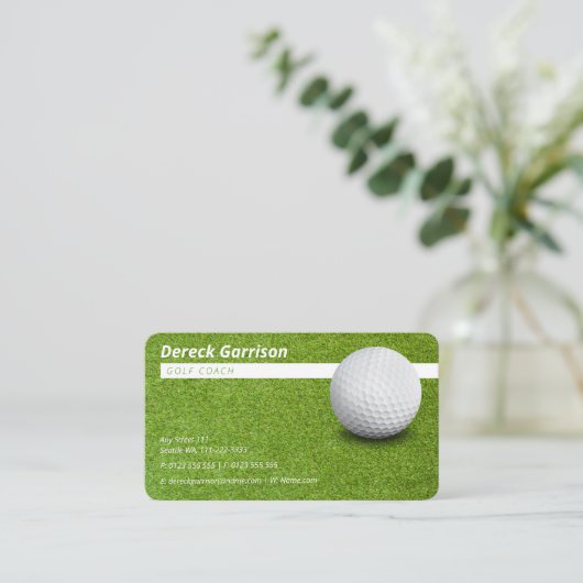 Carte De Visite Coach golf | Sport (Debout devant)