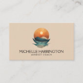 Carte De Visite Coach, méditation, Tranquillité du milieu du siècl (Devant)