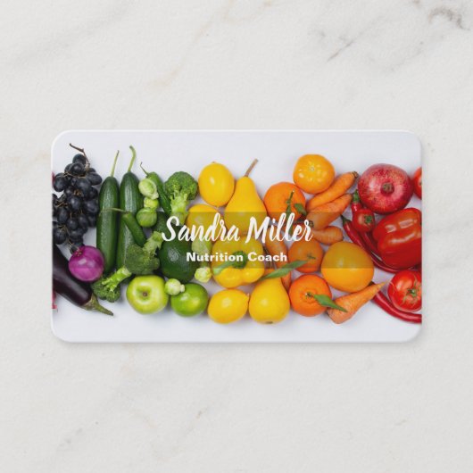 Carte De Visite Coach Nutrition (Devant)