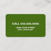 Carte De Visite Coach Nutrition (Dos)