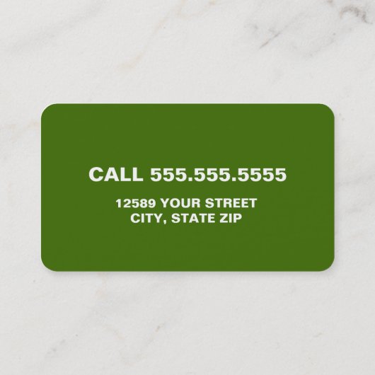 Carte De Visite Coach Nutrition (Dos)