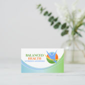 Carte De Visite Coach santé et bien-être (Debout devant)