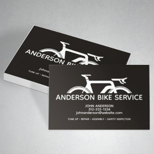 Carte De Visite Coaching de maintenance de réparation de vélos hau