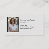 Carte De Visite Coaching de vie (Dos)