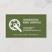 Carte De Visite Coaching professionnel de réparation de vélos (Devant)