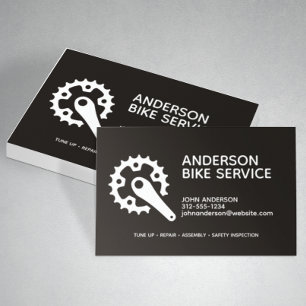 Carte De Visite Coaching professionnel de réparation de vélos