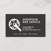 Carte De Visite Coaching professionnel de réparation de vélos (Devant)