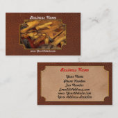 Carte De Visite Cobbler - Outils du cordonnier (Devant / Derrière)