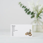 Carte De Visite cobra (Debout devant)