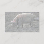 Carte De Visite Cochon (Dos)
