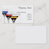 Carte de visite cocktail (Devant / Derrière)